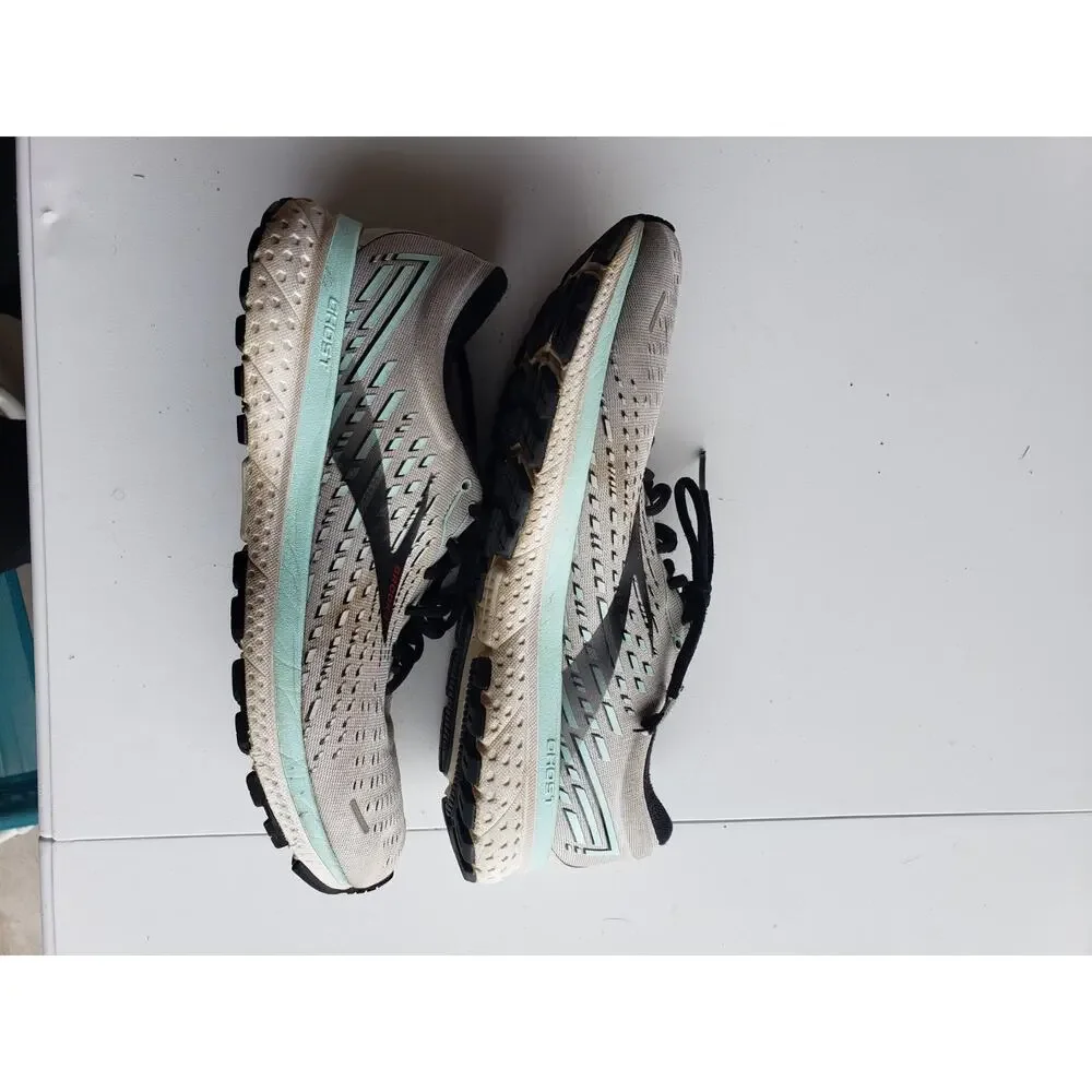 Brooks Glycerin GTS 19 Shoes Size 9.5 Womens Gray Running Marathon 1203441d074